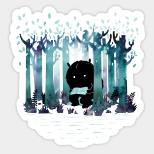 A Quiet Spot Sticker